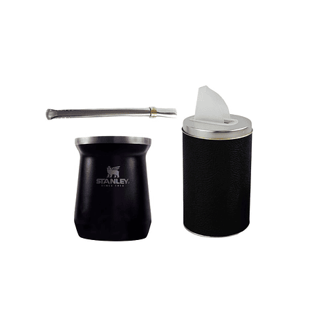 Set Matero Plus Negro Opaco