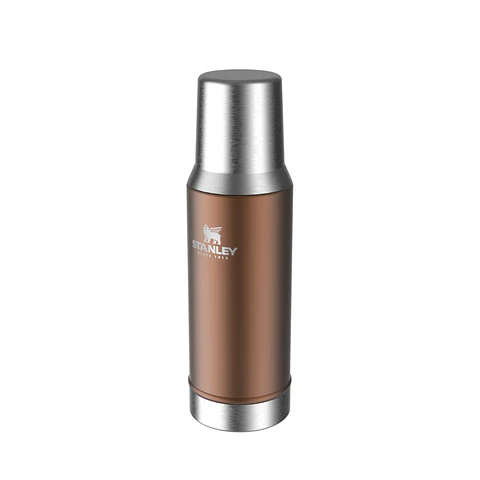 Gourde Isotherme Stanley Mate System 800 Ml Noir - Acier Inox, Maintient Chaud/froid 22h - Livraison USA