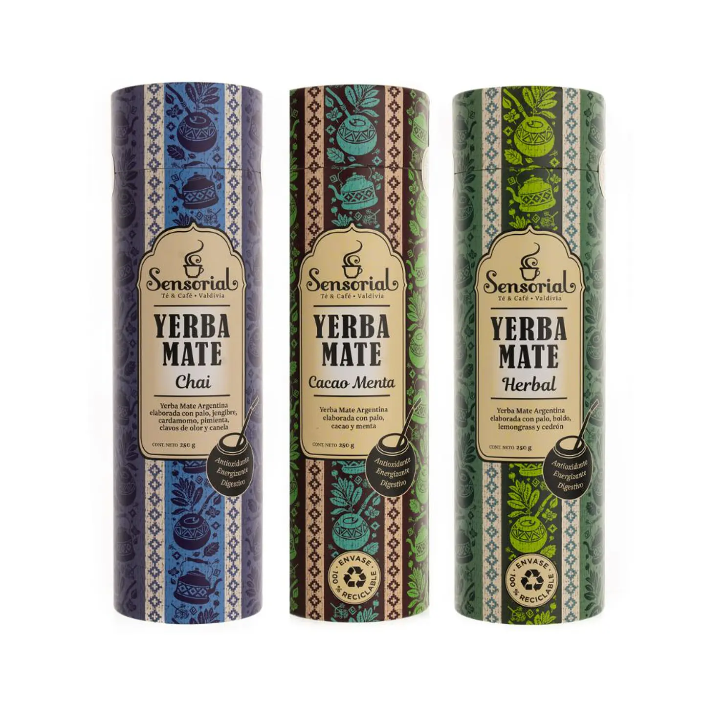 Pack 3 Yerba Mate Sensorial a elección 1