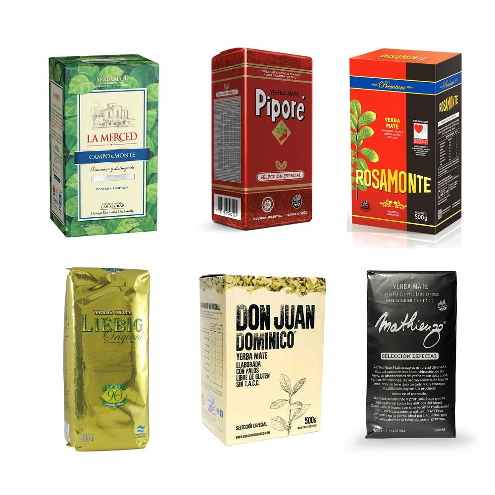 Pack 3 Yerba Mate Premium a elección  