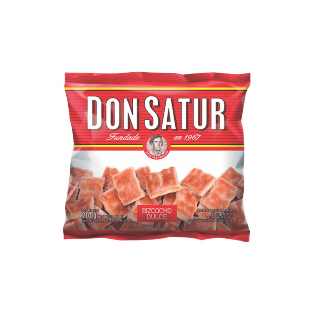Bizcochos Don Satur Dulces 200grs.