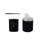 Set Matero Plus Negro La Matería Chile logo redondo 1