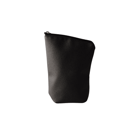 Yerbero de cuerina negro 250 gramos