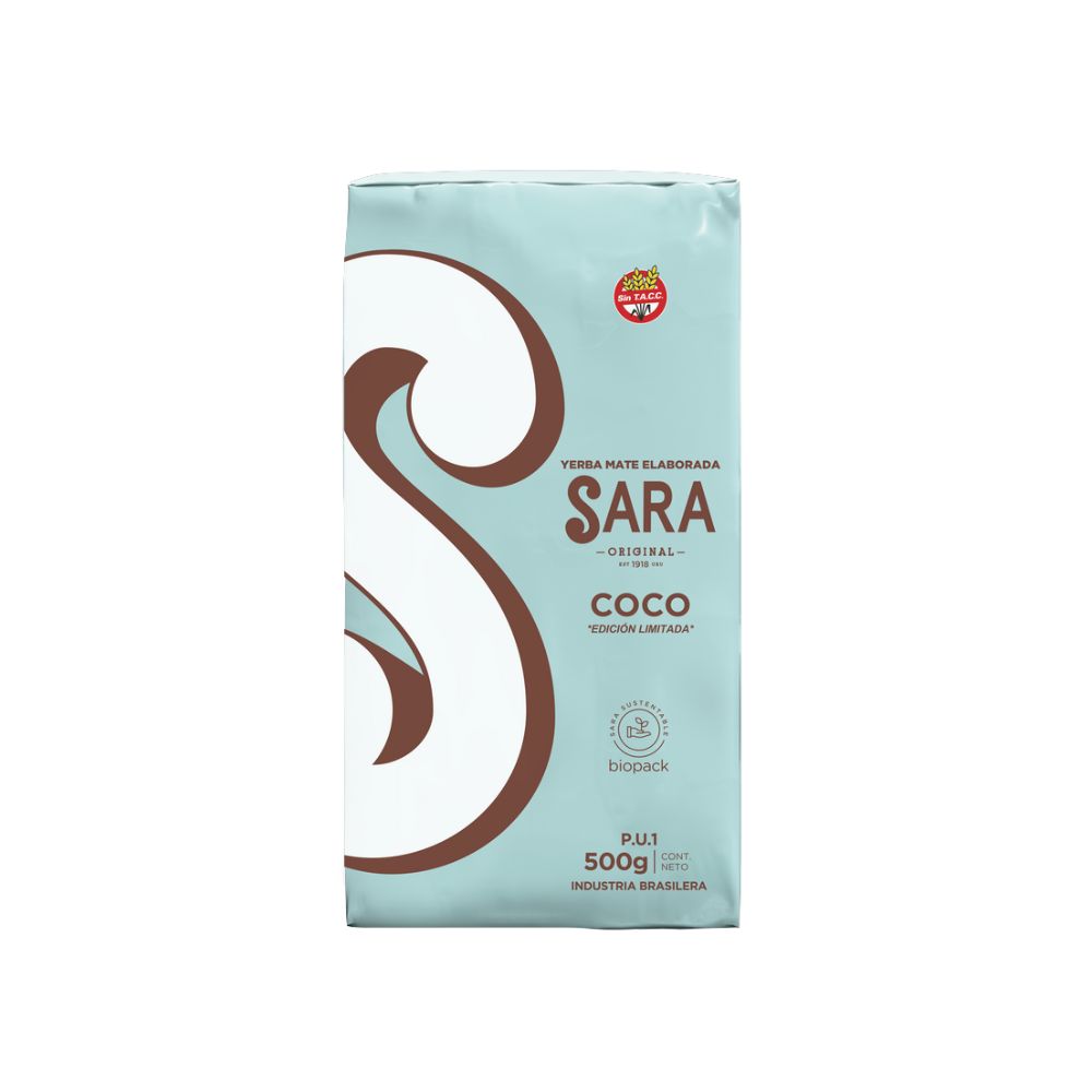 Yerba Mate Sara Coco 500 gramos