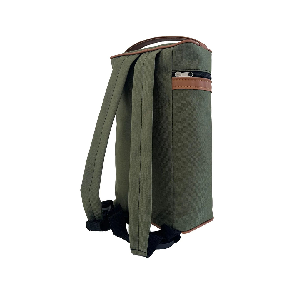 Mochila Morral matero verde militar 2