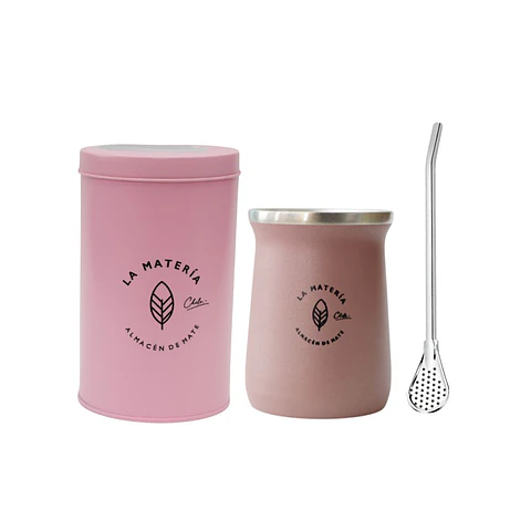 Set Matero Plus Rosa glitter