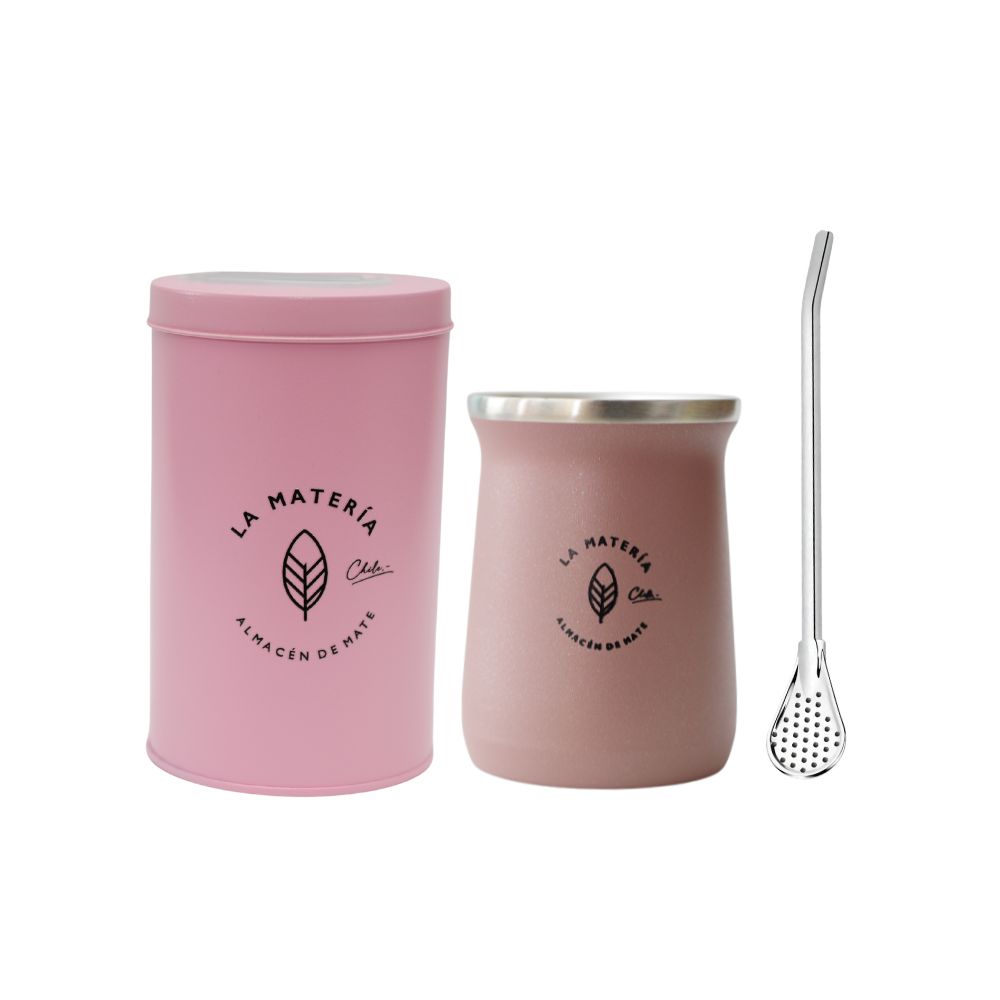 Set Matero Plus Rosa glitter