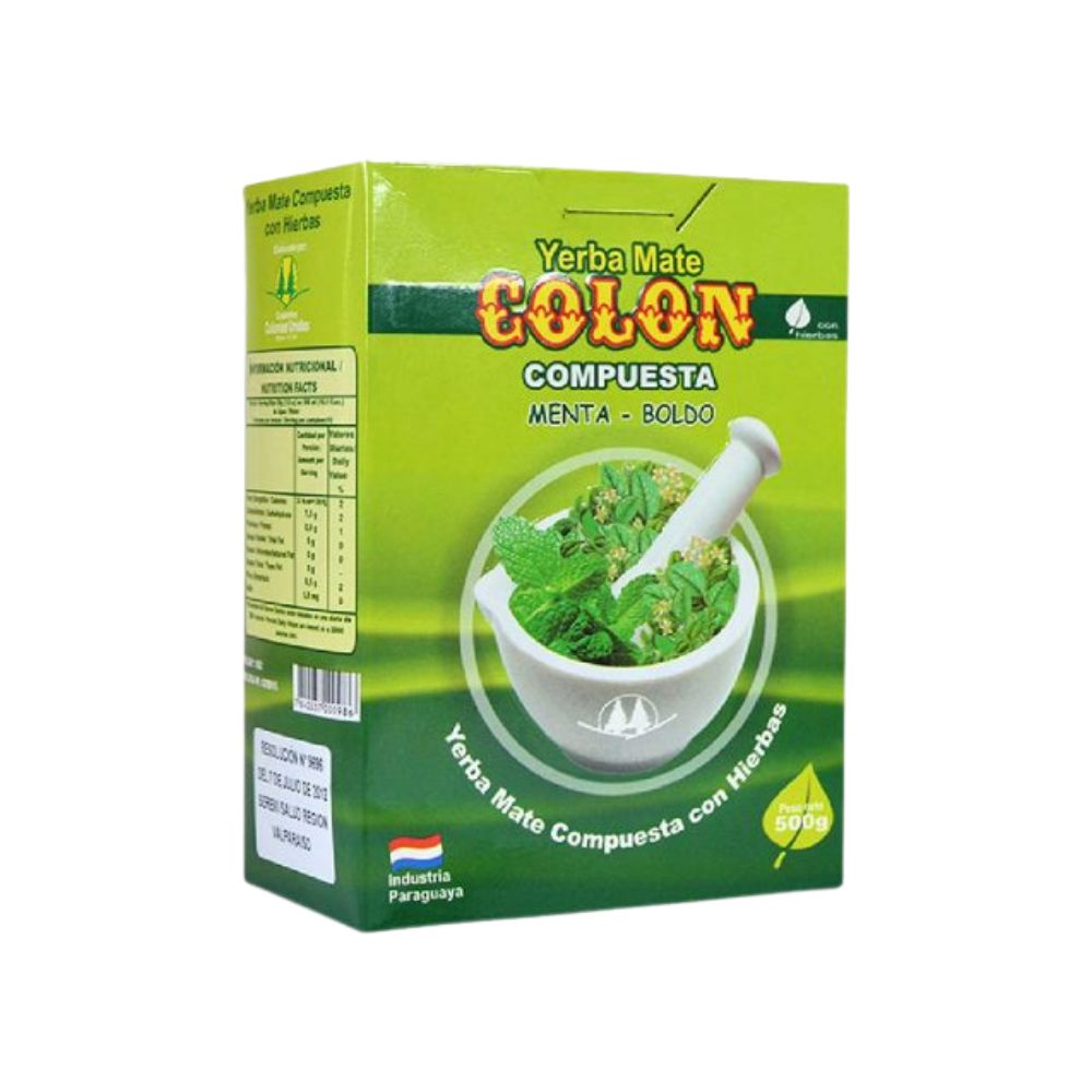 Yerba mate Colon menta y boldo