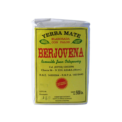 Yerba mate Berjovena