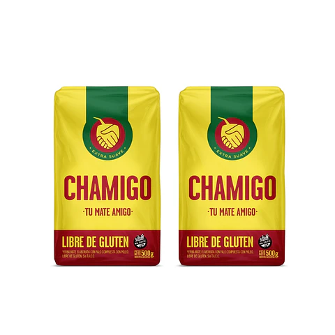 Pack de 2 Yerba Mate Chamigo Extra Suave