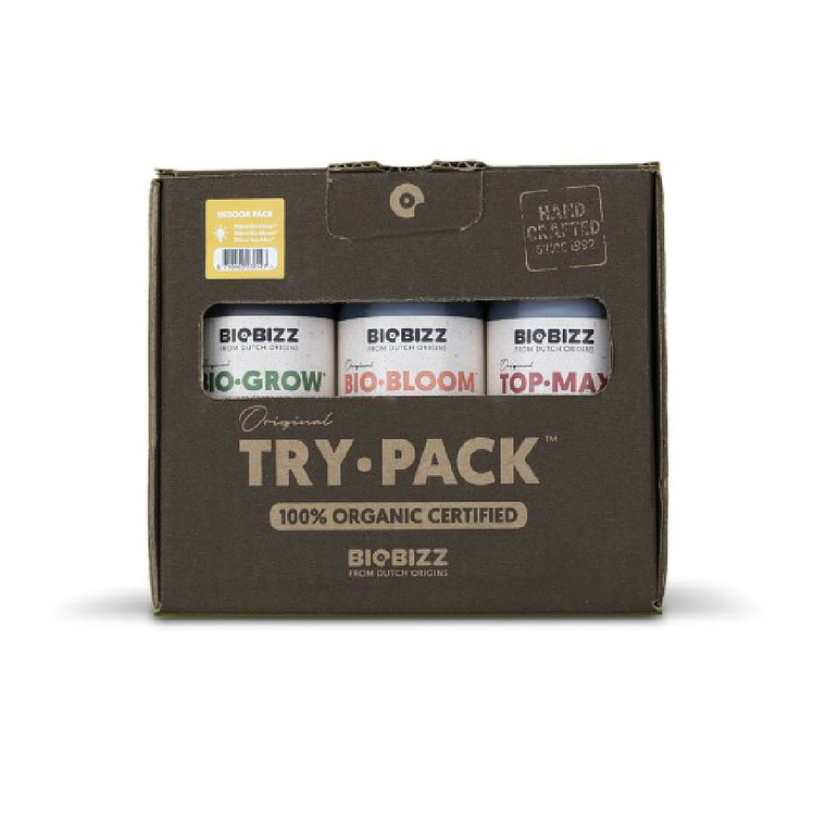 BIO BIZZ - TRY PACK INDOOR 750ML  1