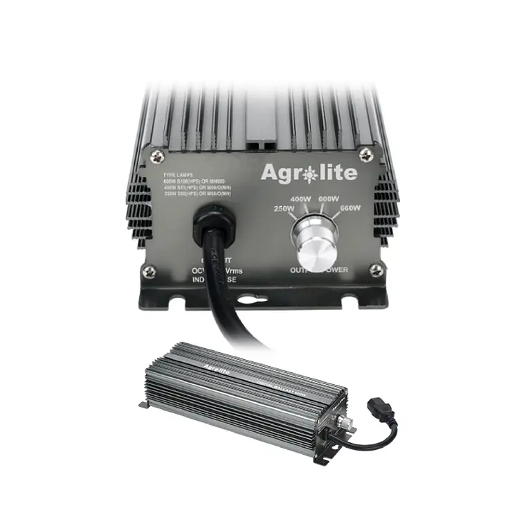 AGROLITE - BALASTRO 250W/400W/600W ELECTRONICO  1