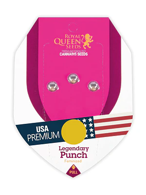 ROYAL QUEEN SEEDS - LEGENDARY PUNCH X3