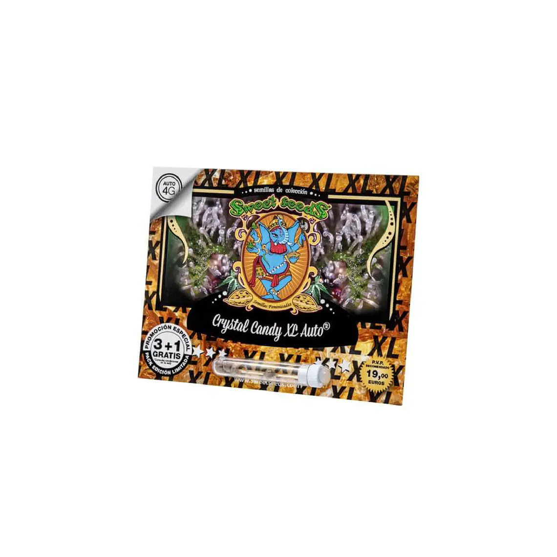 SWEET SEEDS - AUTO CRYSTAL CANDY X3+1 1