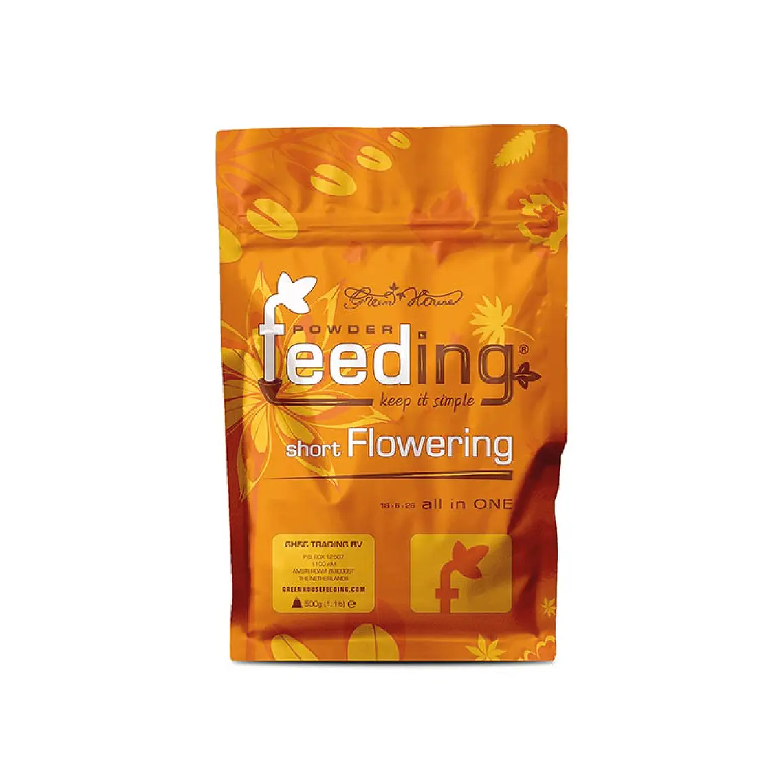 GREEN HOUSE - POWDER FEEDING SHORT FLOWERING 3