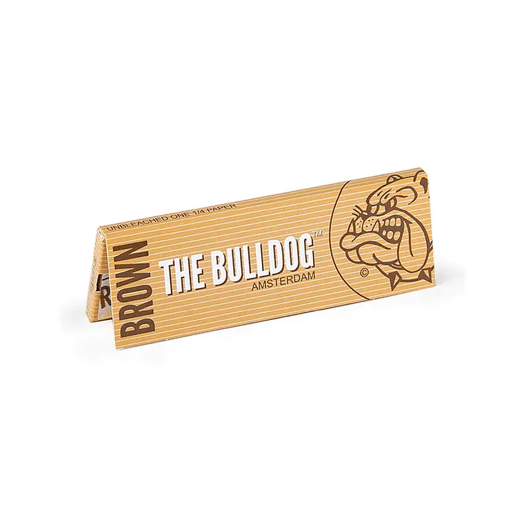 BULLDOG - PAPELILLO BROWN 1 1/4  1