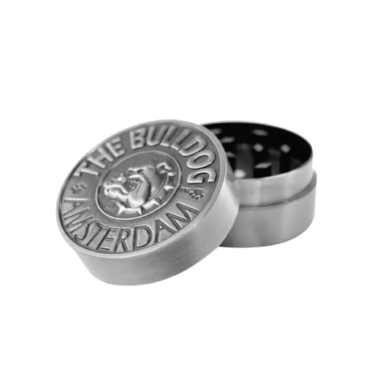 BULLDOG - GRINDER METALICO SILVER 2 PARTES  1