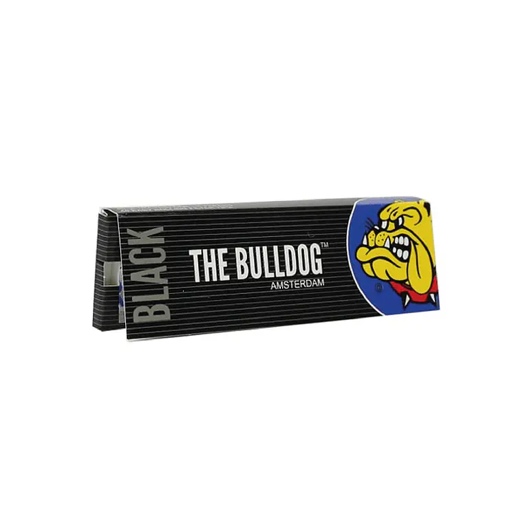 BULLDOG - PAPELILLOS AMSTERDAM NEGRO 1 1/4  1