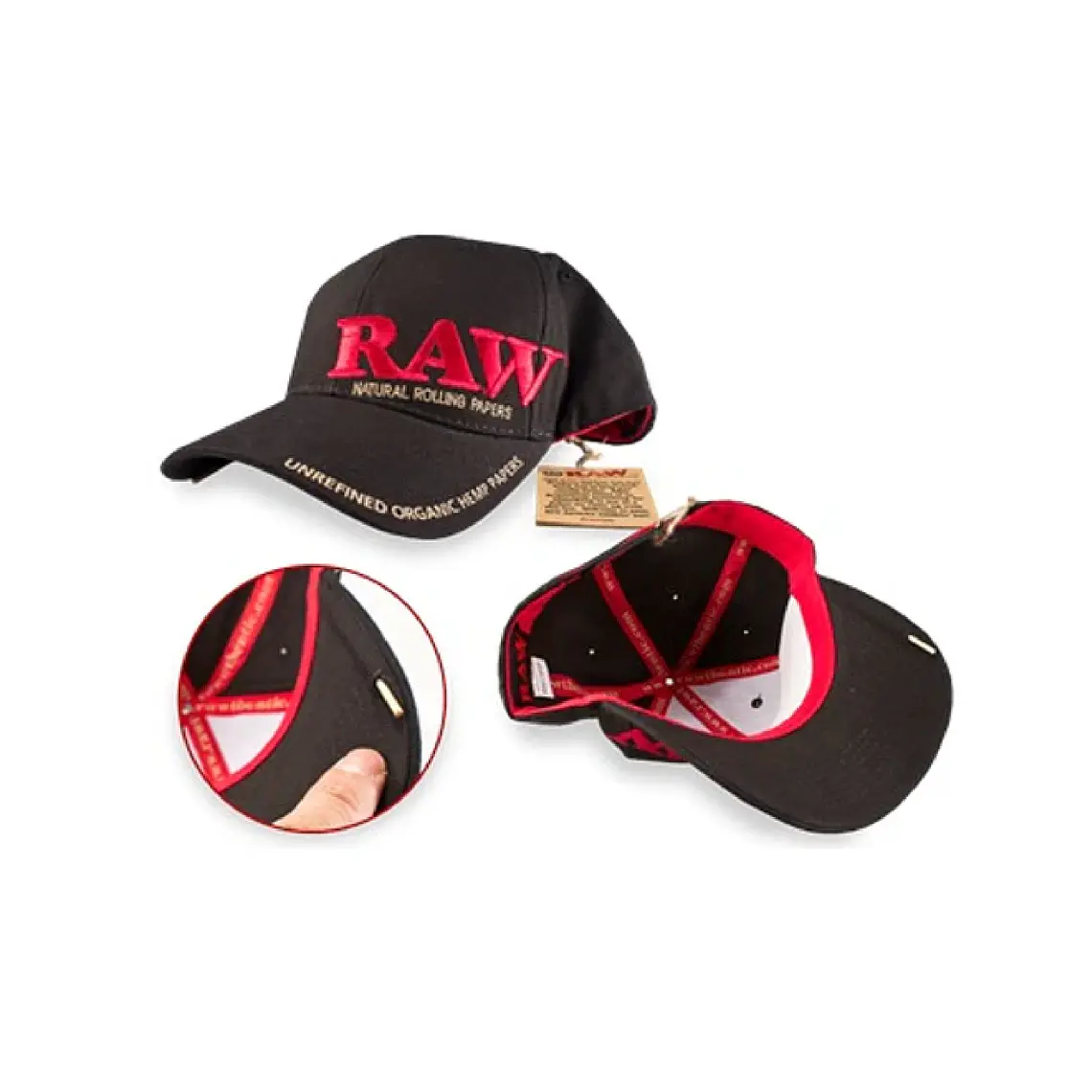 RAW - JOCKEY BORDADO CON PALITO DE MADERA 2