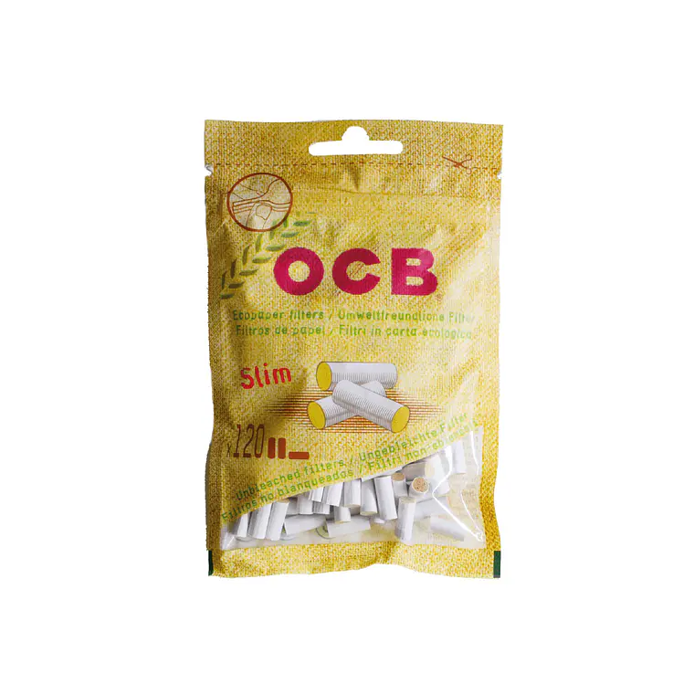 OCB - FILTROS CAÑAMO ORGANICO SLIM  1