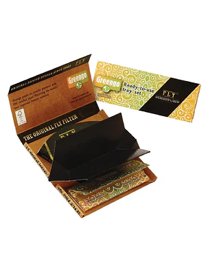 GREENGO - PAPELILLO KING SIZE FLY CON BANDEJA 