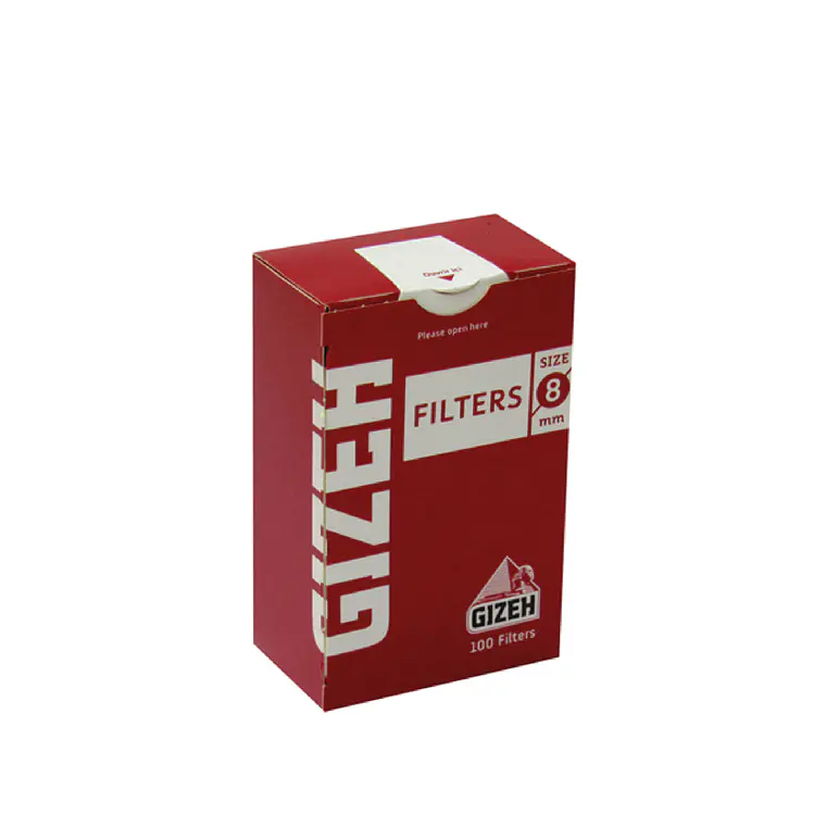 GIZEH - FILTRO CAJA 8MM  1