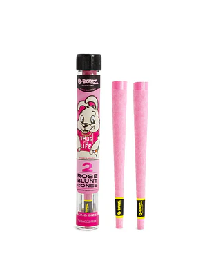 G-ROLLZ - CONO BLUNT PETALOS DE ROSA X2