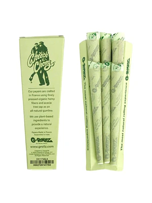 G-ROLLZ - CONO 1 1/4 ORGANIC HEMP CHEECH AND CHONG