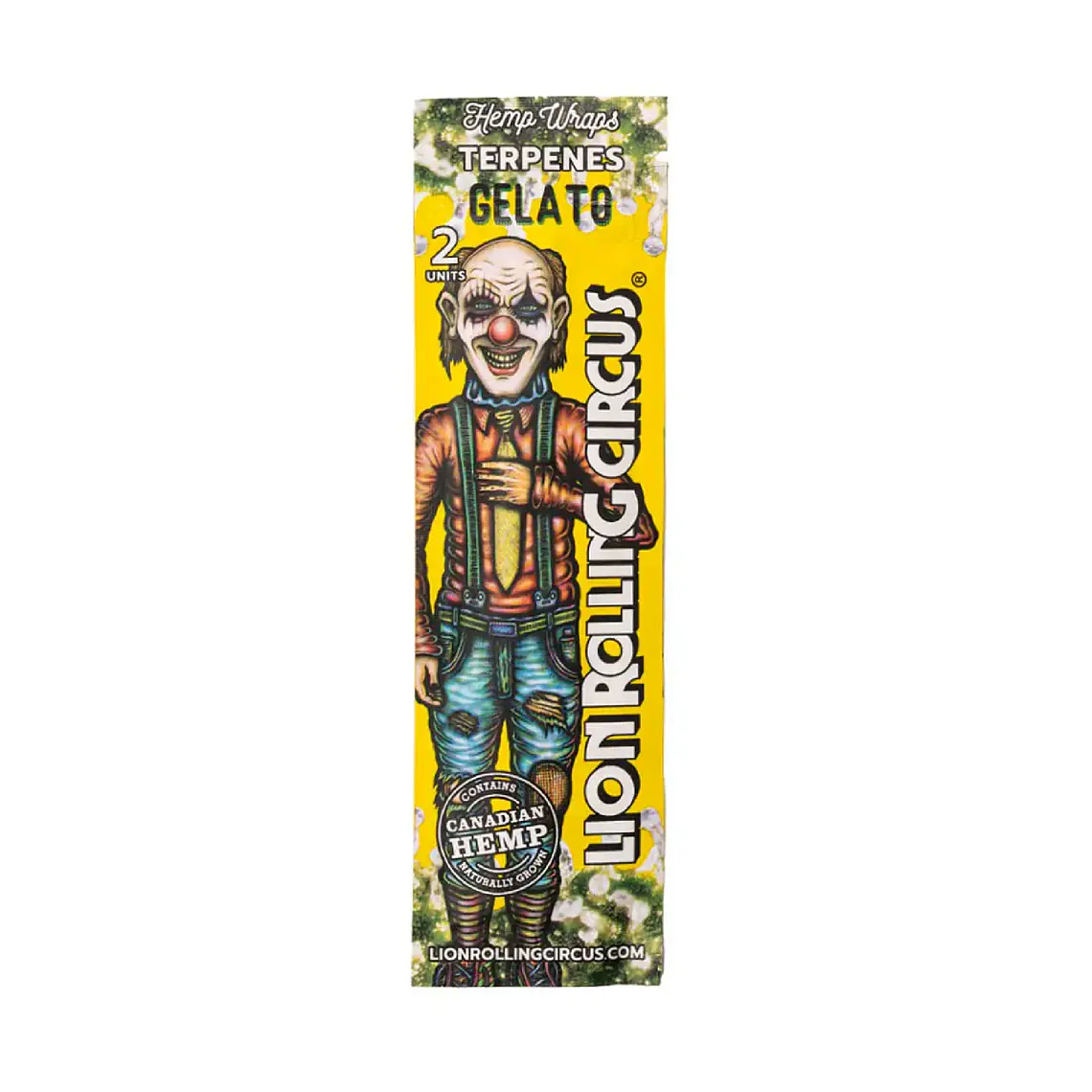 LION ROLLING CIRCUS - HEMP WRAP TERPENES X2 4