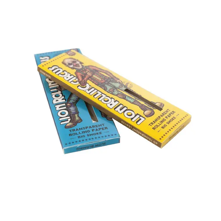 LION ROLLING CIRCUS - PAPELILLOS TRANSPARENTES SUPER SIZE  1