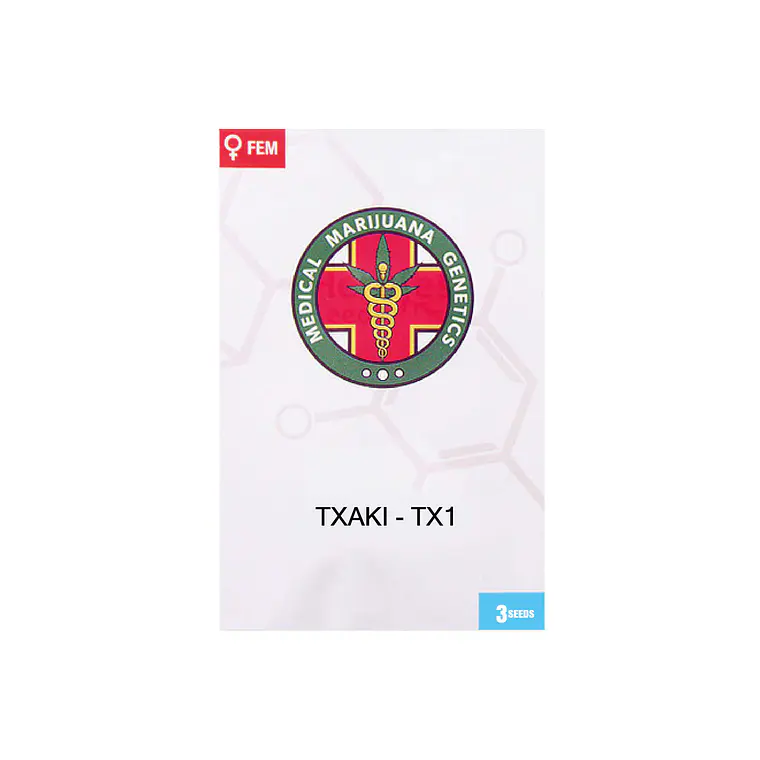 MEDICAL MARIJUANA GENETICS - TXAKI CBD - TX1 X3 1