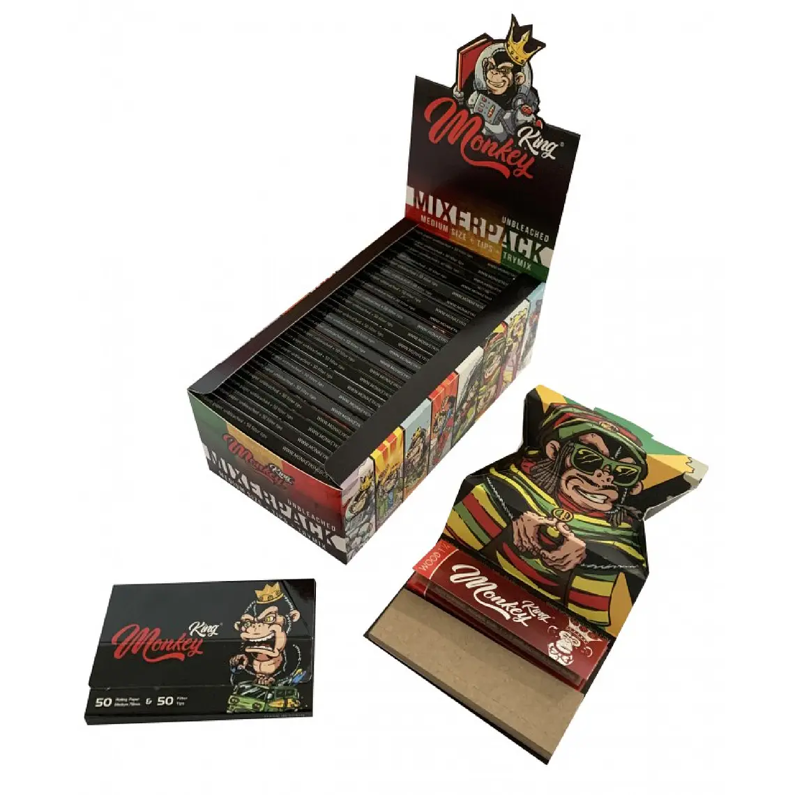 MONKEY KING - PAPELILLOS MIXERPACK 1