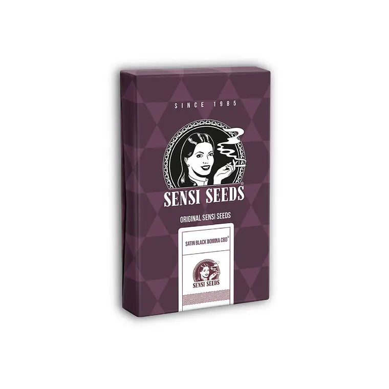 SENSI SEEDS - SATIN BLACK DOMINA CBD X3 1