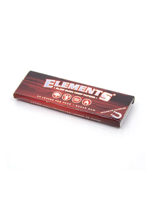 ELEMENTS - PAPELILLOS ROJO CAÑAMO 1 1/4 