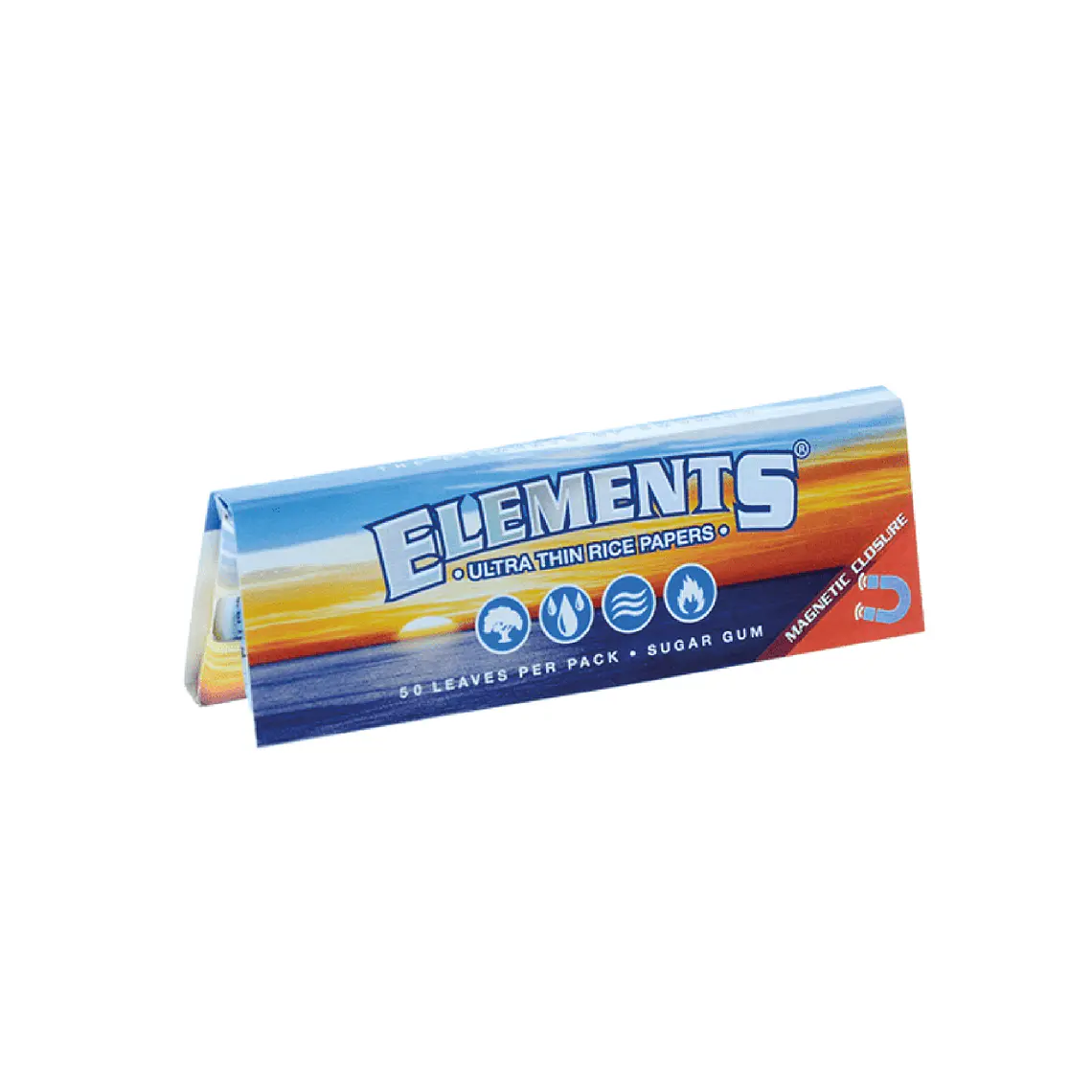 ELEMENTS - PAPELILLOS 1 1/4 CLASSIC CON CIERRE MAGNETICO  1