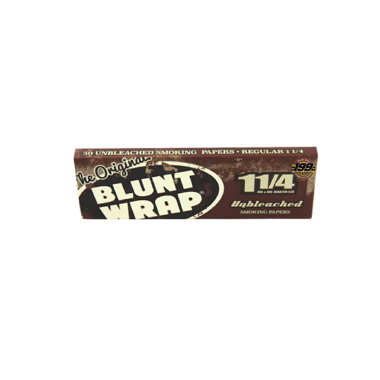 BLUNT WRAP - PAPELILLOS UNBLEACHED (SIN CLORO) 1 1/4  1
