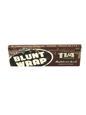 BLUNT WRAP - PAPELILLOS UNBLEACHED (SIN CLORO) 1 1/4 