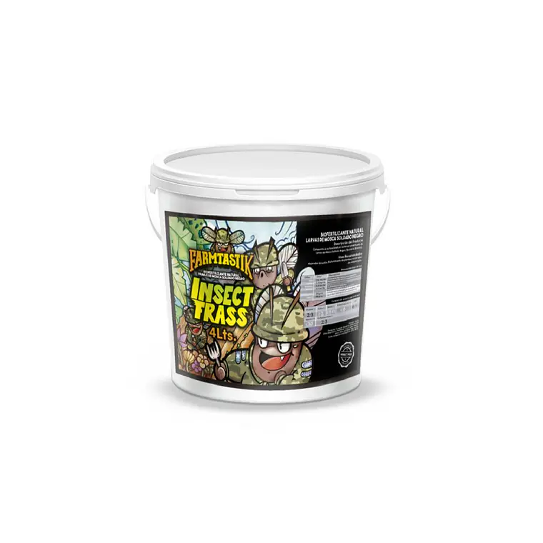 FARMTASTIK - HUMUS MOSCA SOLDADO INSECT FRASS  1