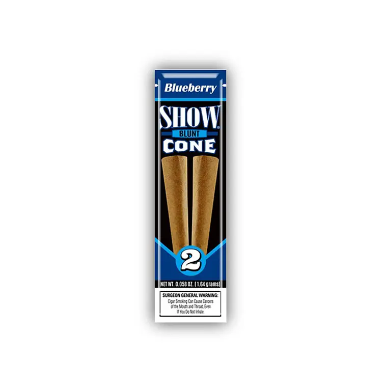 BLUNT SHOW - CONE X2 BLUE PALMA 1