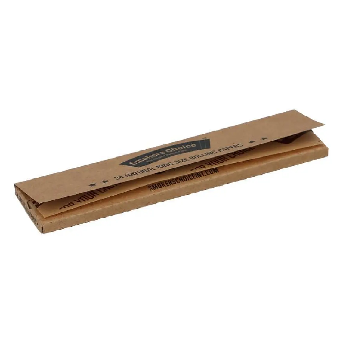 SMOKERS CHOICE - PAPELILLO NATURAL KING SIZE  1