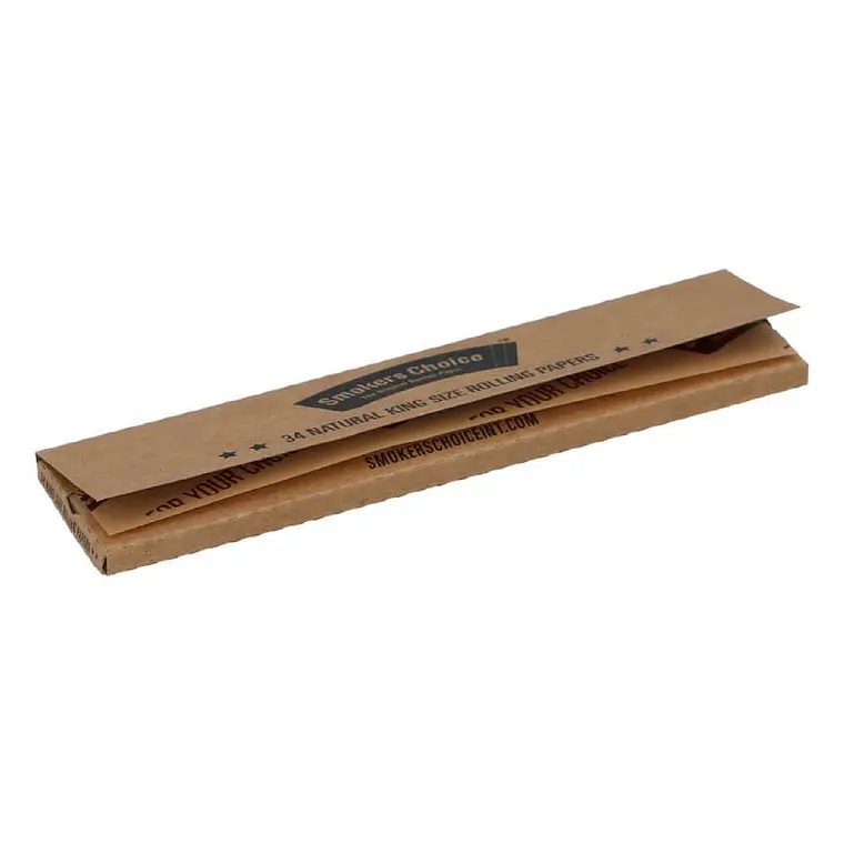 SMOKERS CHOICE - PAPELILLO NATURAL KING SIZE  1
