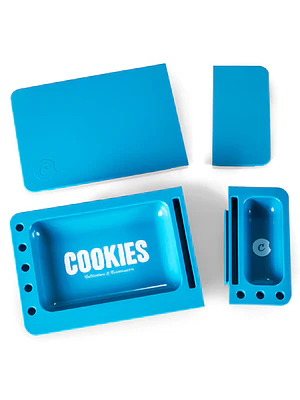 COOKIES - BANDEJA LARGE METAL BLUE