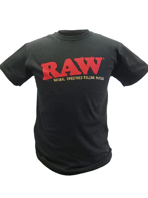 RAW - POLERA NEGRA L