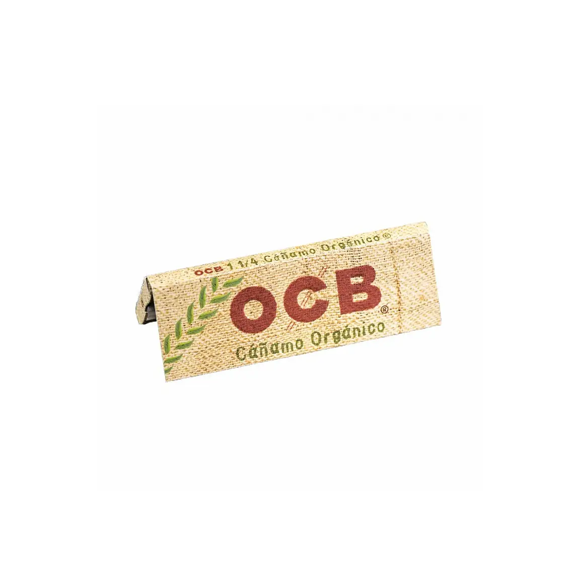 OCB - PAPELILLOS CAÑAMO ORGANICO 1 1/4  1