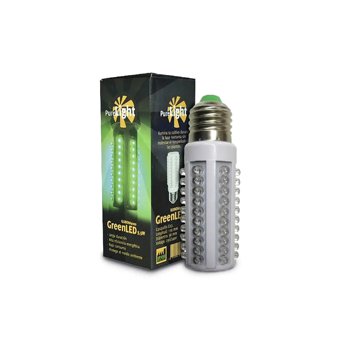 THE PURE FACTORY - AMPOLLETA GREENLED 3.5W  1