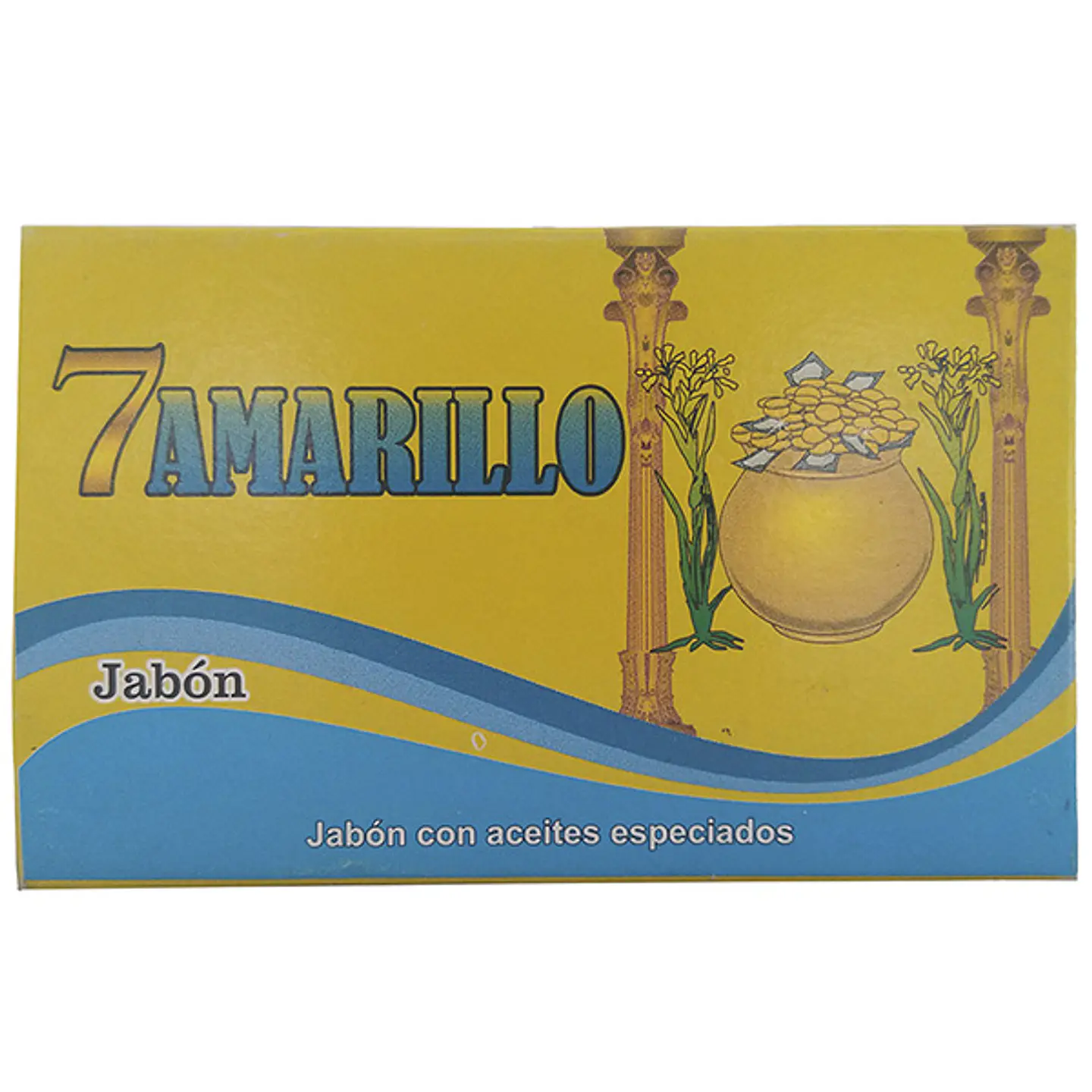 Jabón 7 x 7 amarillo 1