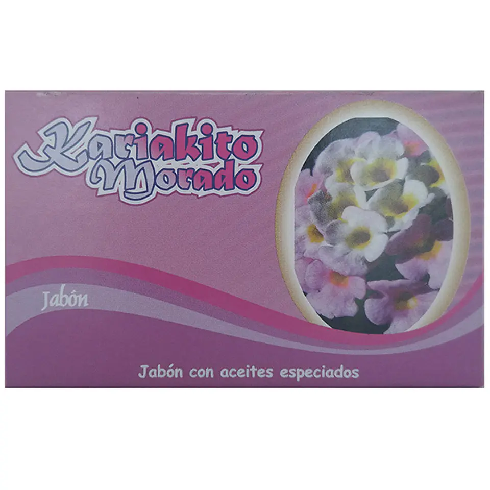 Jabón kariakito morado 1