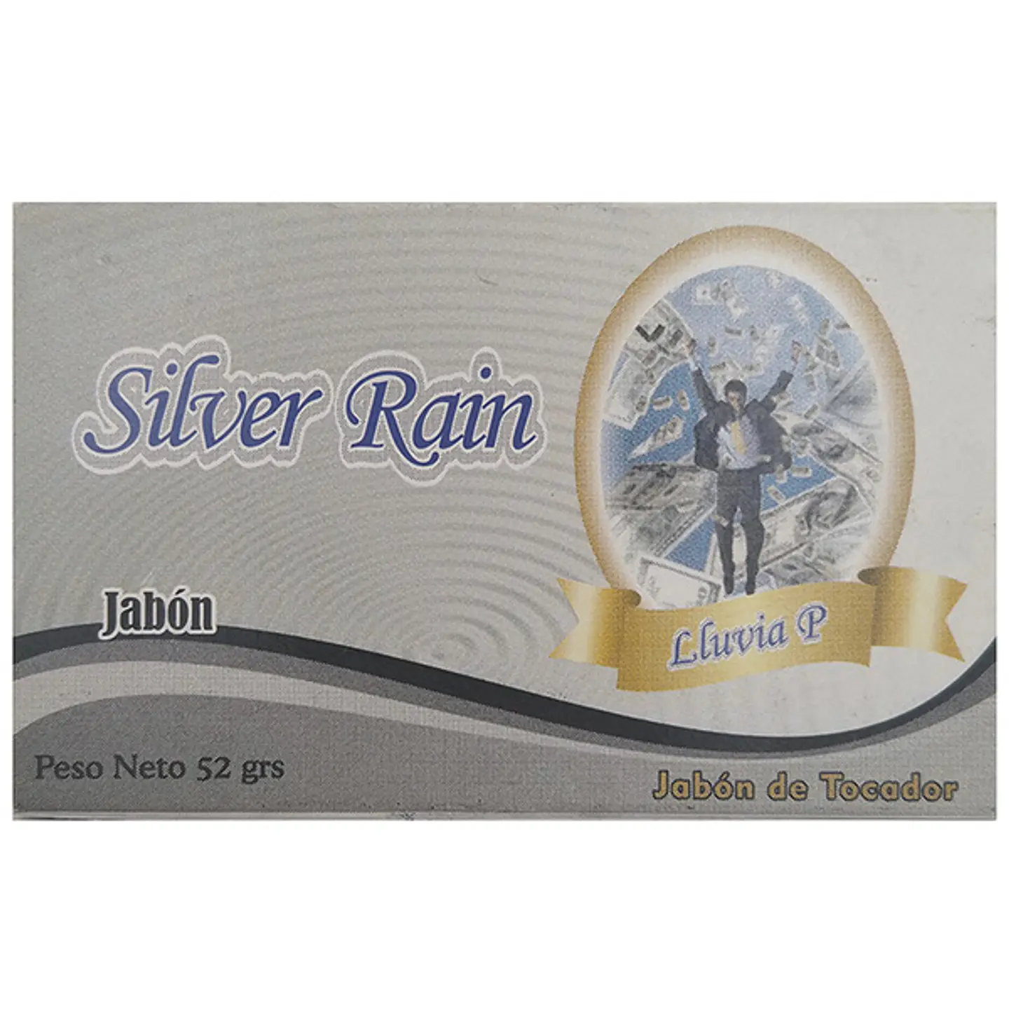 Jabón lluvia de plata 1