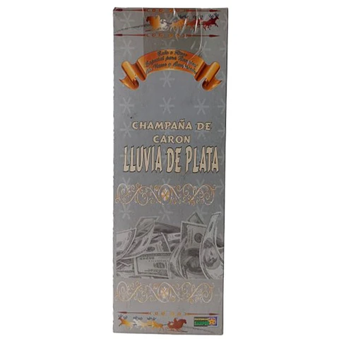 Baño espumoso lluvia de plata