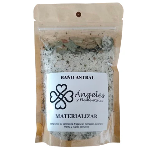 Baño astral materializar